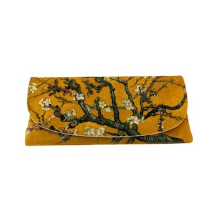 Amandiers (Gold) - Van Gogh Velour Glasses Case With Microfiber Lining