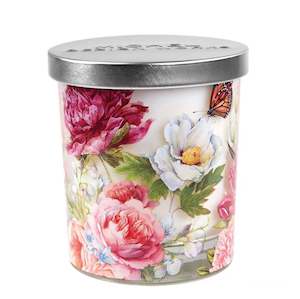 Michel Design Works Blush Peony Decorative Glass Candle