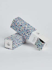 Kids Sliwils 90 cm Blue Floral Shoelaces