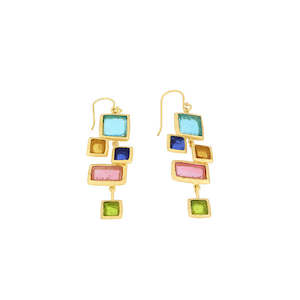 Michael Vincent Michaud Mosaic Earrings - 1304HKJNQ
