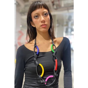 Samuel Coraux: Samuel Coraux Sautoir Neup Multicoloured