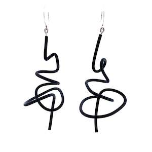 Samuel Coraux Giz Earrings - Noir Matt