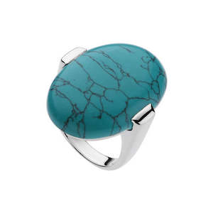 Rings: NAJO Sterling Silver & Turquoise Ring