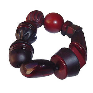 Sobral Design (Jackie Brazil) Indiana Jones Multi Bead Bracelet - Brown