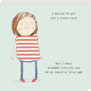 Rosie Made A Thing Bladder Birthday Card