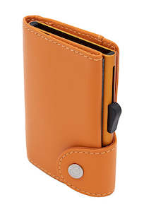 Wallets: C-Secure RFID Single Wallet - Lilium Orange