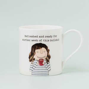 Mugs: Rosie Made A Thing Refreshed Mug