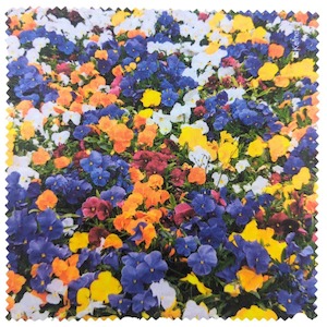 Flowers Microfibre Cloth