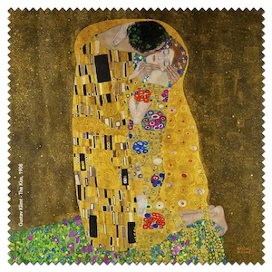 Lens Cloths: The Kiss - Klimt Microfibre Lens Cloth