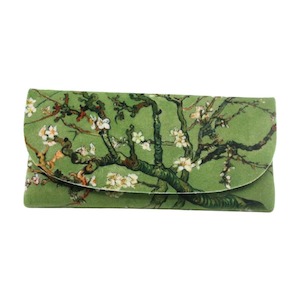 Amandiers Lime Green - Velour Glasses Case With Microfiber Lining