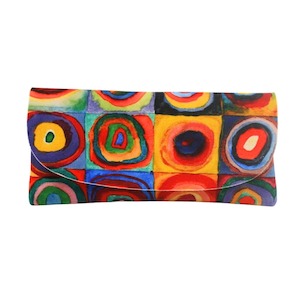 Glass Cases: Colour Study - Kandinsky - Velour Glasses Case With Microfiber Lining