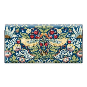 Glass Cases: The Strawberry Thief - William Morris Velour Glasses Case With Microfiber Lining