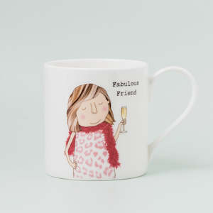 Coasters: Rosie Made A Thing Mug - Fabulous Friend