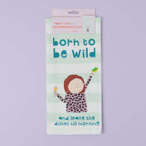 Gifts Decor: Rosie Made A Thing Tea Towel - Born To Be Wild