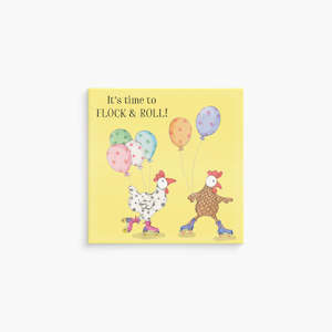 Magnets: Twigseeds Magnet - MGK19 - It's Time To Flock & Roll