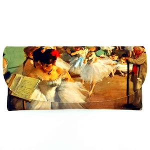 The Dance Class - Degas Velour Glasses Case With Microfiber Lining