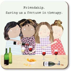 Coasters: Rosie Made A Thing Therapy Coaster