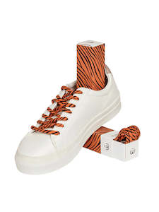 Animal Print Tiger Sliwils 120 cm Shoelaces