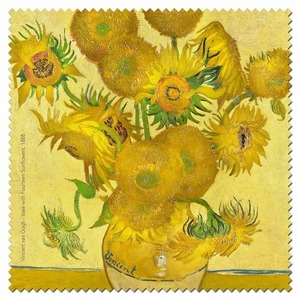 Sunflowers - Van Gogh Microfibre Lens Cloth