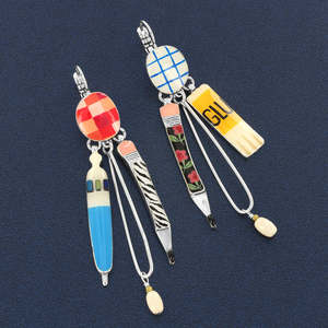 Taratata Gomme (Eraser) Leverback Earrings W25-03729-10M