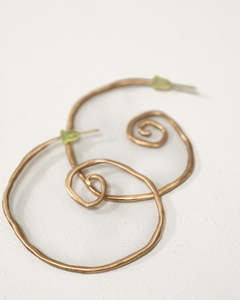 Pesci Che Volano Lumaca Earrings - Large