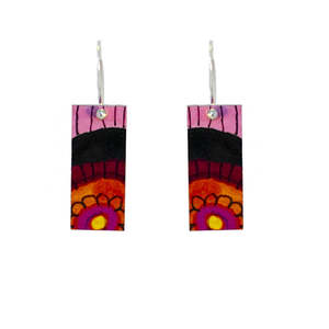 Earrings: Riley Burnett Spring Jungle Aztec Reversible Earrings EAZT-2