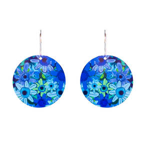 Riley Burnett Spring Bateau Turquoise Meadow Reversible Earrings ETM-8