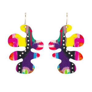 Riley Burnett Spring Egypt Autumn Jazz Reversible Earrings - EAJ-6