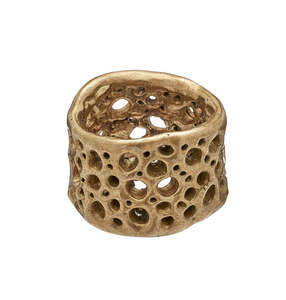 Rings: Pesci Che Volano Buschetti Bronze Ring - Size XLarge