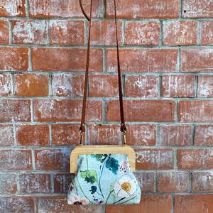 Handbags: YellowBird Amelie Petit Handbag - Duck Egg