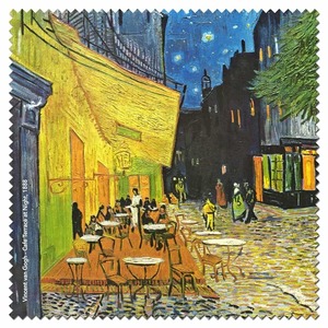 Terrace Of The Cafe - Van Gogh Microfibre Lens Cloth