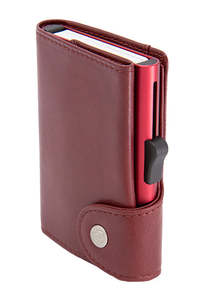 Wallets: C-Secure X Large Wallet - Red