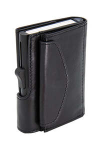 C-Secure X Large Wallet with Coin Pocket - Black Nero