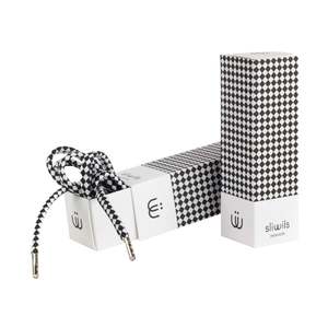 Sliwils 120 cm Jazz Harlequin Print Shoelaces