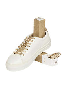 Gifts Decor: Sliwils 120 cm Manhattan Gold Shoelaces