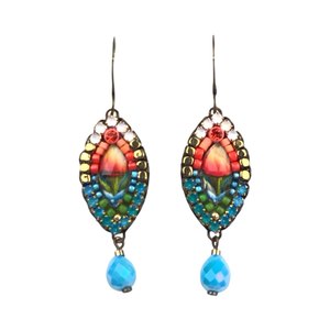 Earrings: Melizi Promesa Crystal Handmade Earrings