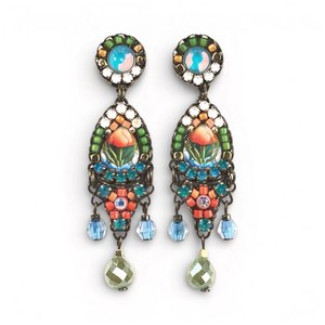 Melizi Promesa Crystal Handmade Earrings