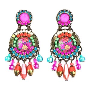 Melizi Romance Crystal Handmade Earrings