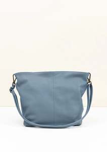 Last Chance - La Lupa Roma Lola Petite Shoulder/Crossbody Bag - Dusky Blue