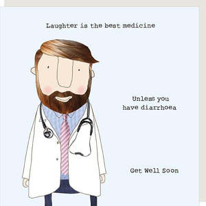 Stationary: Last Chance - Rosie Made A Thing Get Well Soon Card
