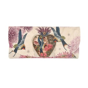 Glass Cases: Swallow - Velour Glasses Case With Microfiber Lining