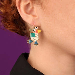 Taratata Bijoux Roule Ma Poule Leverback Earrings - T26-08739-30M