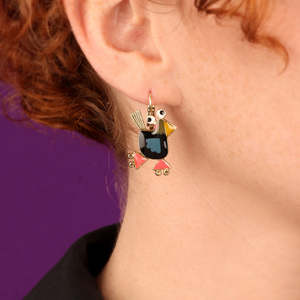 Taratata Bijoux Roule Ma Poule Leverback Earrings - T26-08738-30M