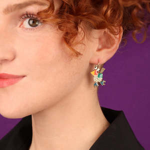 Taratata Bijoux Roule Ma Poule Leverback Earrings - T26-08737-30M
