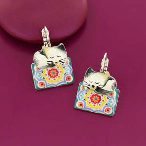 Taratata Bijoux Chanape Leverback Earrings - E26-08752-10M
