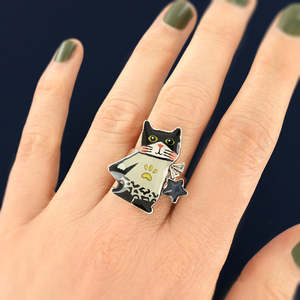 Taratata Bijoux Super Miaou Adjustable Ring - T26-02402-102