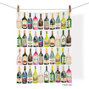 Products: Werkshoppe - Wine Cellar Cotton Tea Towel