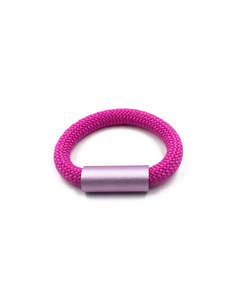 Bracelets: Christina Brampti All One Aluminium Tube Bracelet Magenta