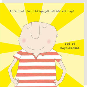 Rosie Made A Thing Better Age Birthday Card