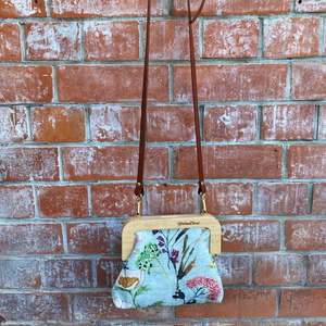 YellowBird Amelie Petit Handbag - Duck Egg